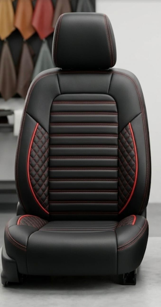 Black Red Bucket Fit